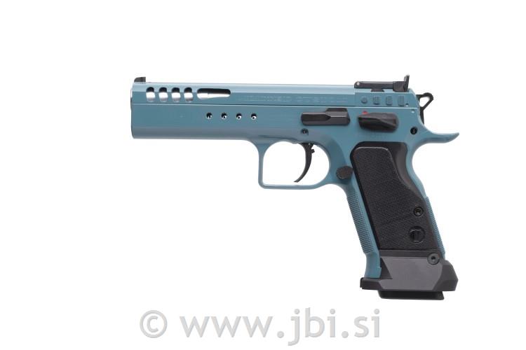 Tanfoglio Limited Custom Teal Blue 9x19 mm