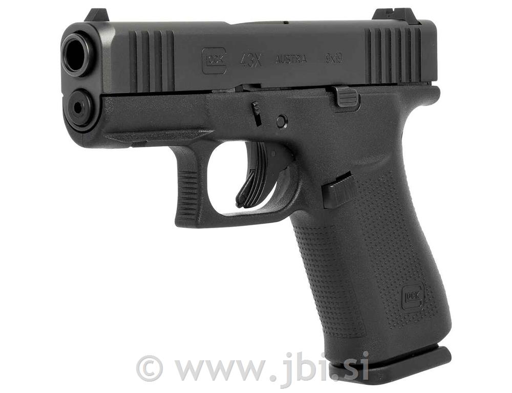 Glock 43X R/FS, črn