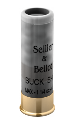 Naboj S&B Buck Shot 12 36G 4,5mm 25/1