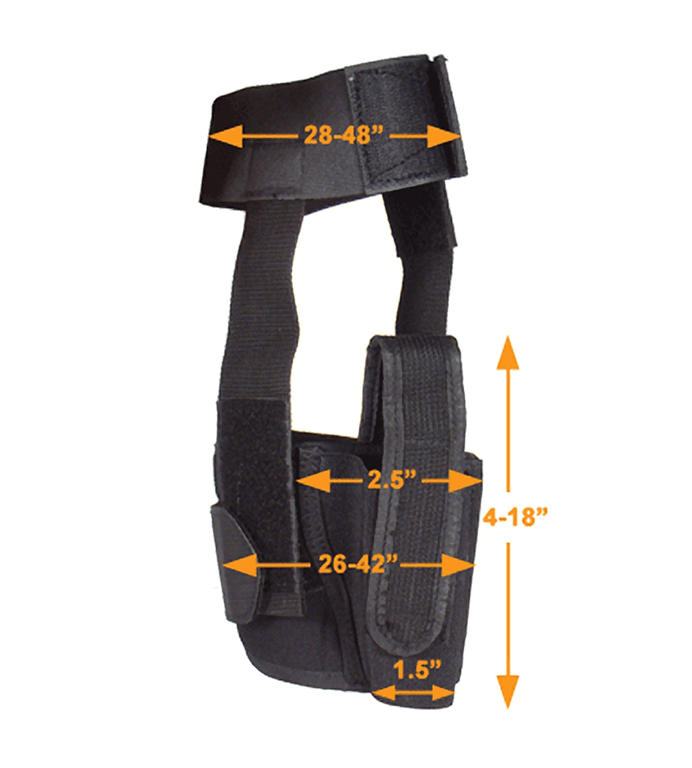 Tok UTG Concealed Ankle Holster PVC-H190B