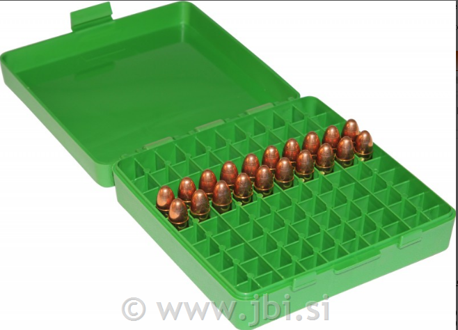 Škatla za strelivo MTM 9mm P100-9-10 100