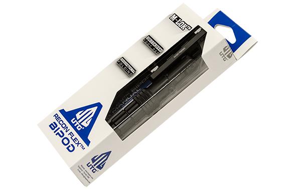 UTG® RECON FLEX® M-LOK® Bipod, Matte Black, 5.7"-8" Center Height