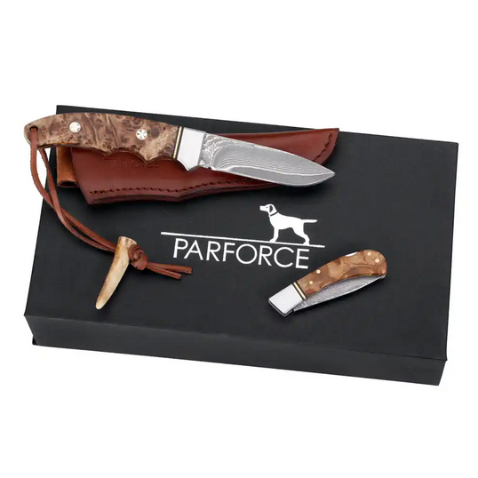 Nož Parforce Damascus, set