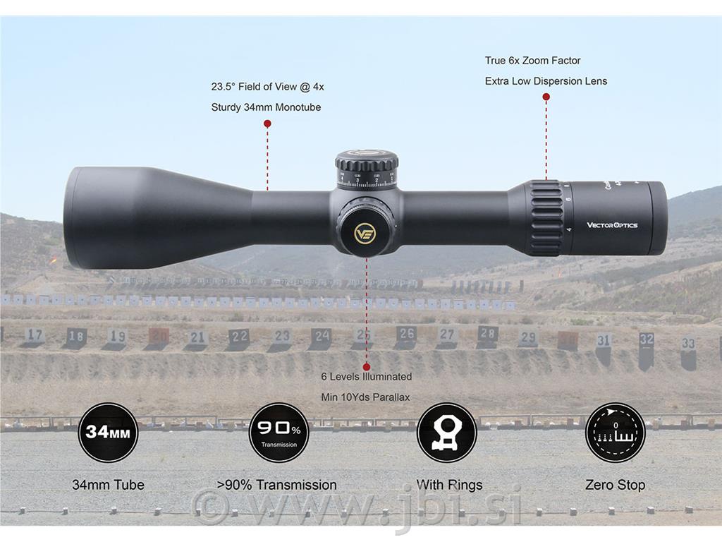 Continental 4-24x56 Tactical FFP SCFF-29