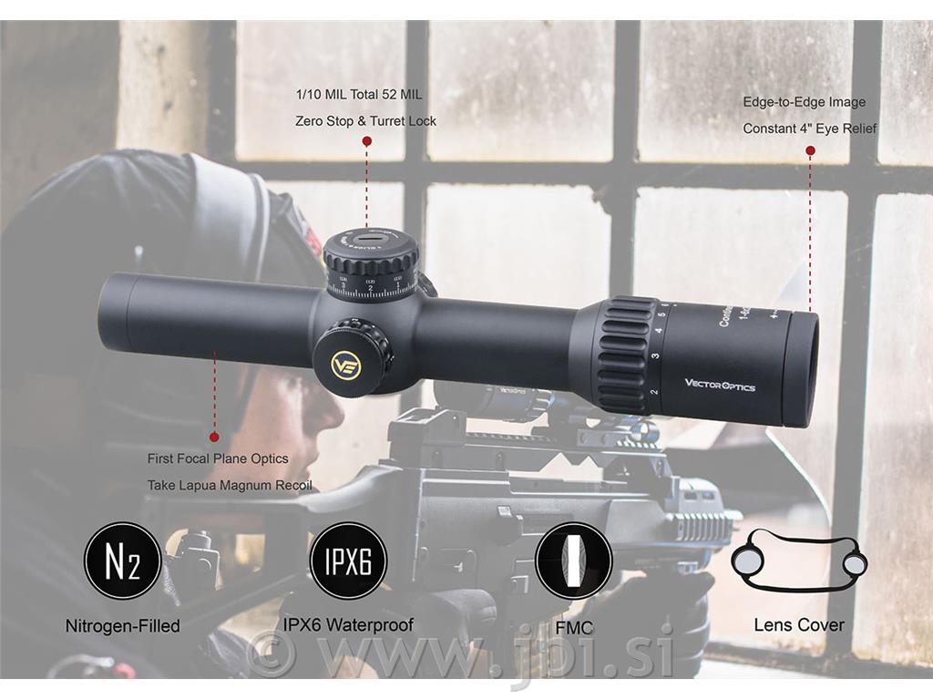 Continental 1-6x28 Tactical FFP SCFF-31