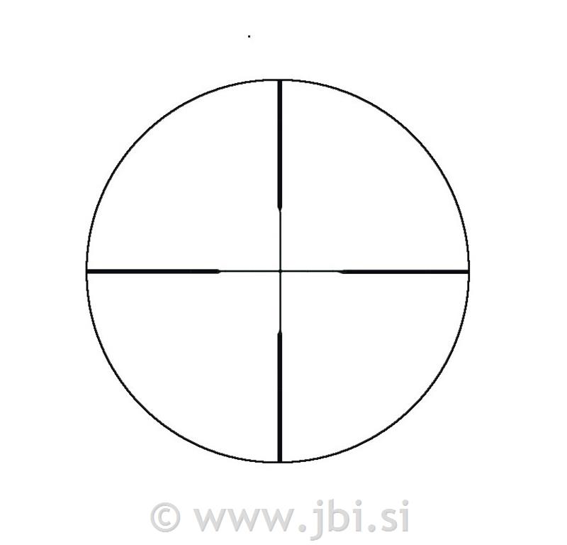 Strelni daljnogled 4x32 Konus Pro