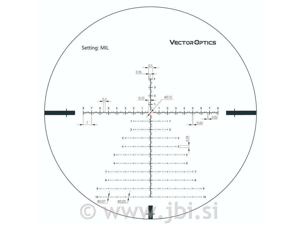 Continental 5-30x56 Tactical FFP SCFF-30 - Rabljeno