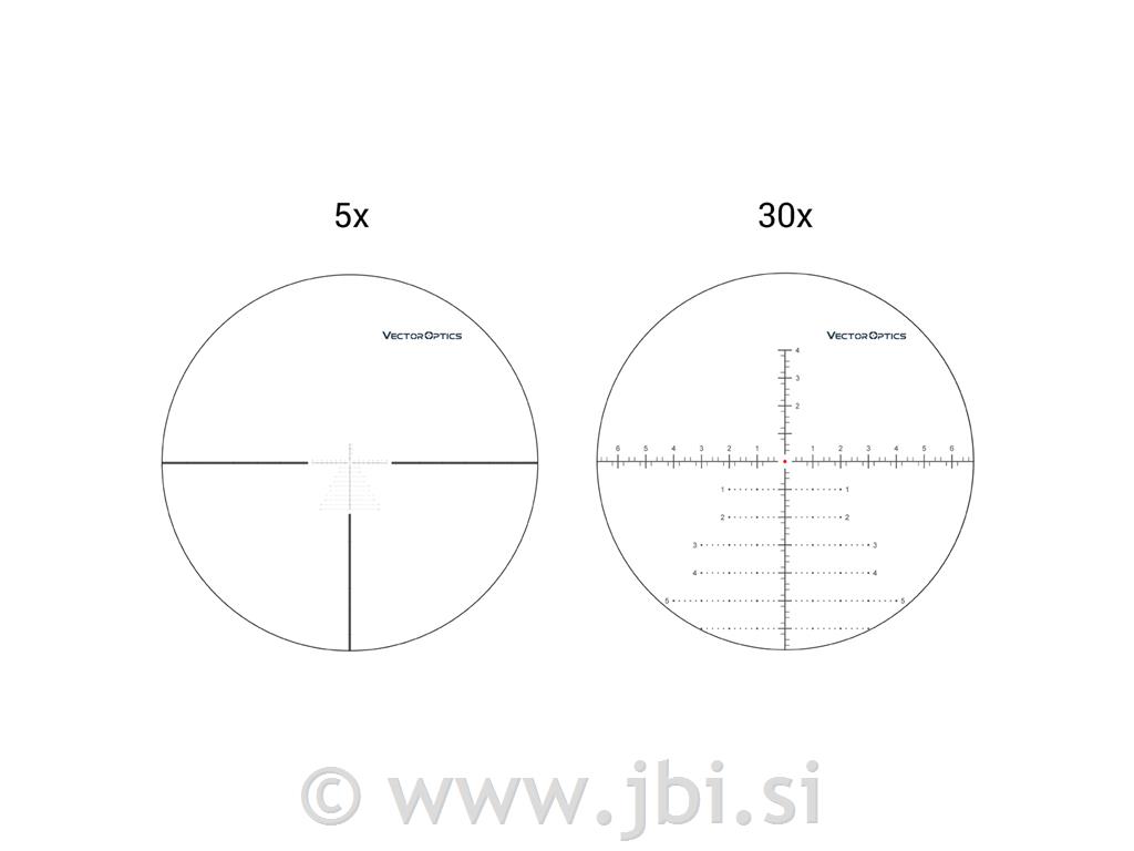 Continental 5-30x56 Tactical FFP SCFF-30 - Rabljeno