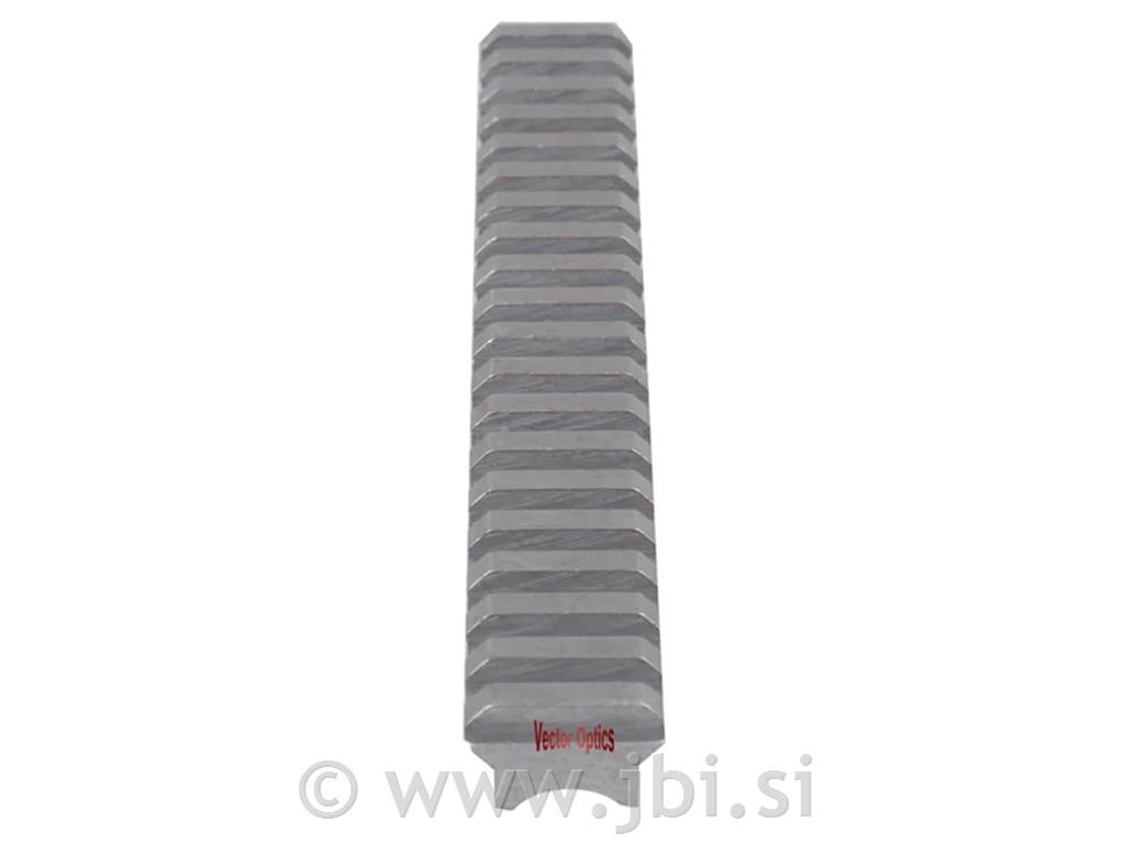 Steel Picatinny Rail Curved SCRA-07B