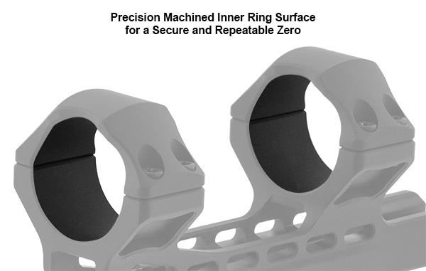 UTG Picatinny Rings 34mm High Profile 50mm Offset