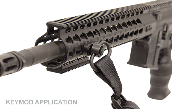 UTG KeyMod Adaptor Base for Standard QD Sling Swivel