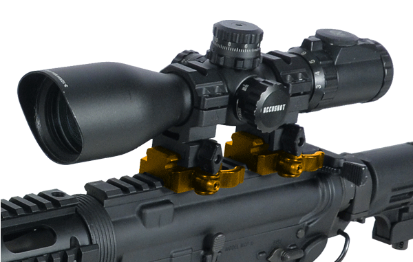 UTG 3-Slot QD Lever Mount Adaptor Riser