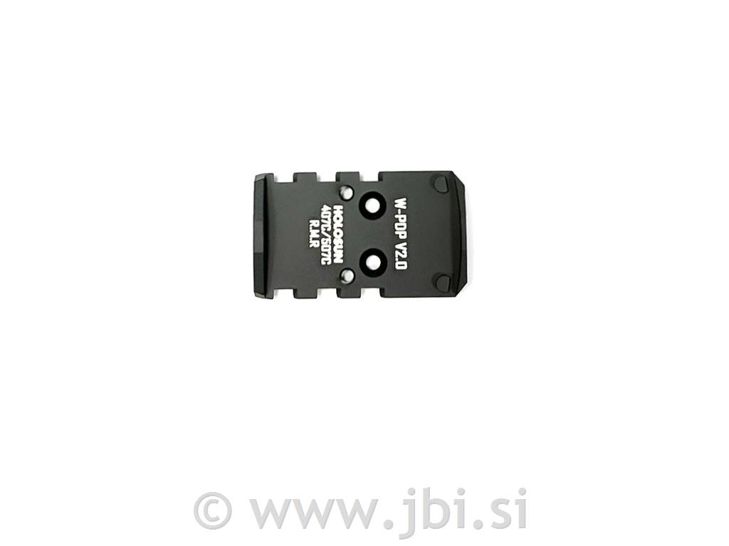 Walther PDP (ver. 2.0) red dot adapter Holosun 407C/507C R.M.R.