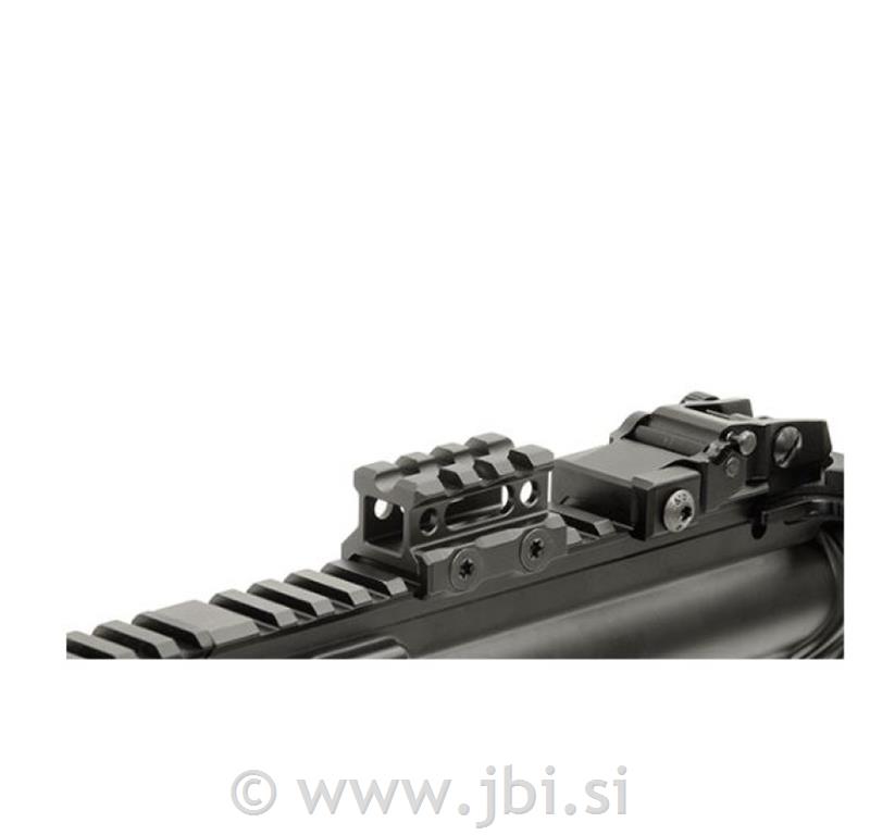 UTG Super Slim Picatinny Riser Mount, 0.75" Height, 3 Slots
