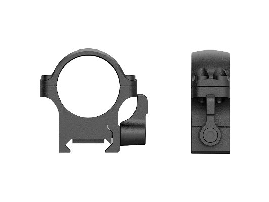 30mm Steel Weaver Quick Rings 1in low