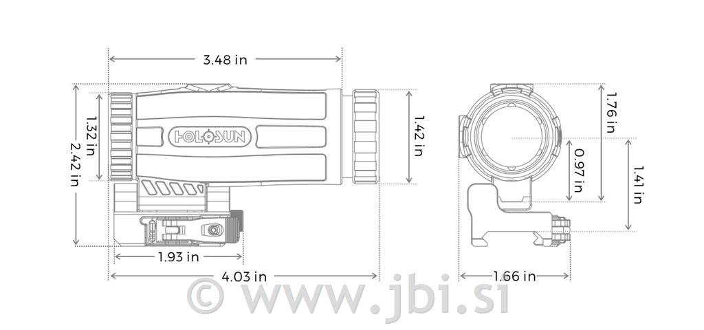 Holosun Magnifier HM3X