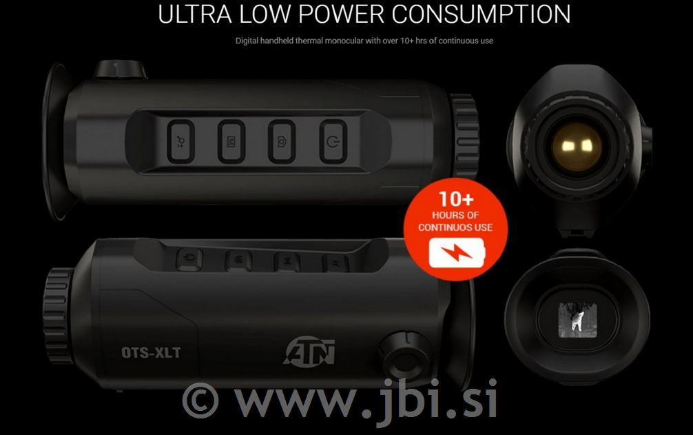 ATN OTS-XLT 160, 25 mm, 2,5-10X, thermal
