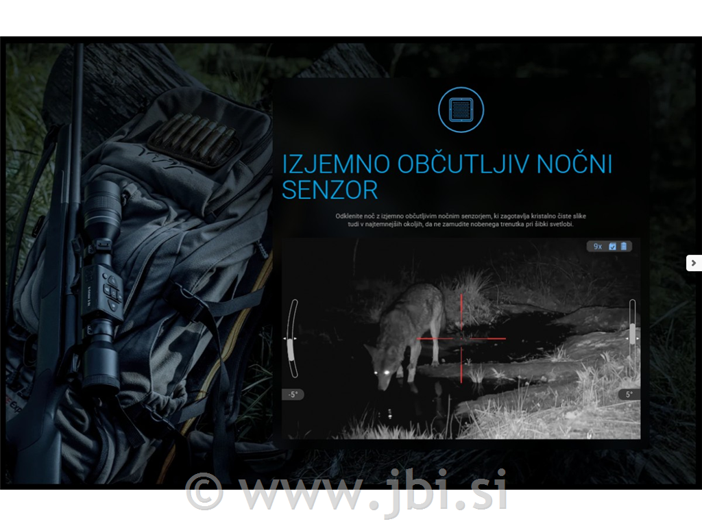 ATN X-Celsior 5-15X, dnevno nočni strelni daljnogled
