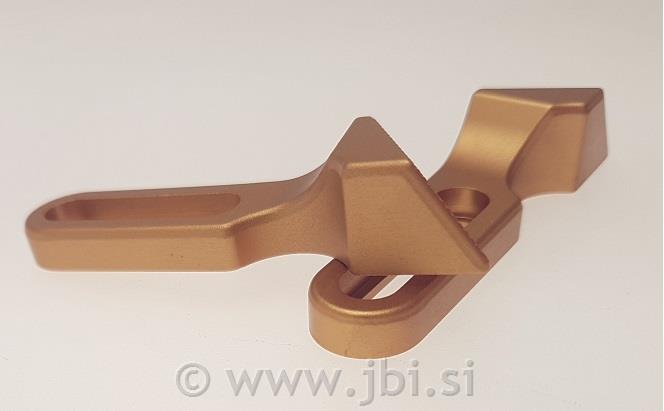 U010 Unica Thumb Rest - Gold