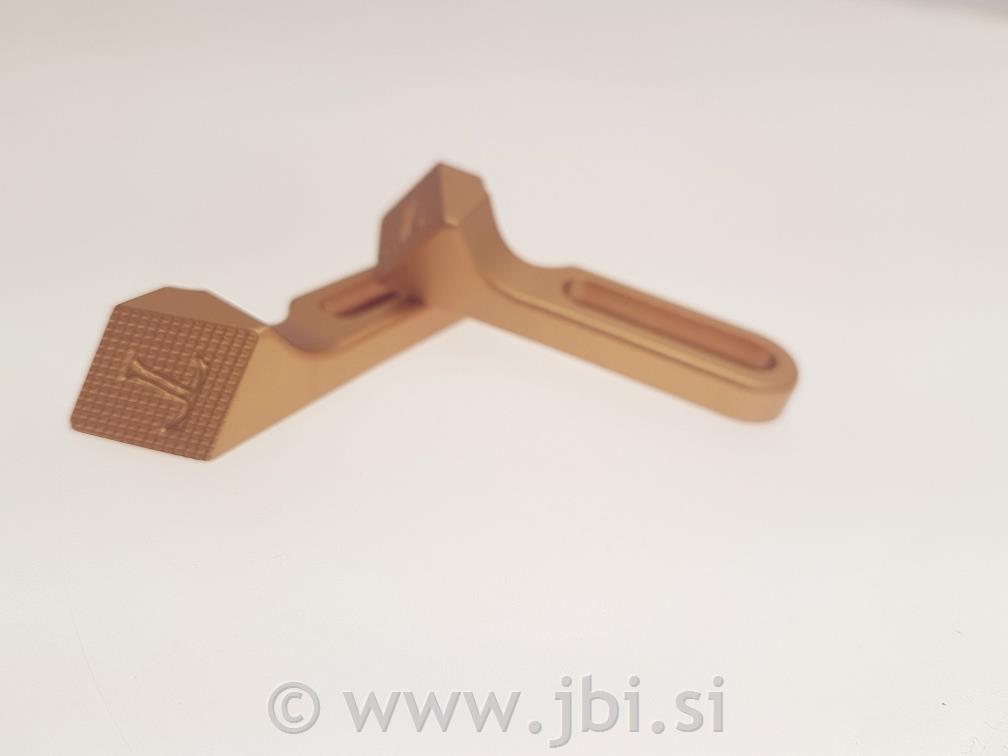 U010 Unica Thumb Rest - Gold