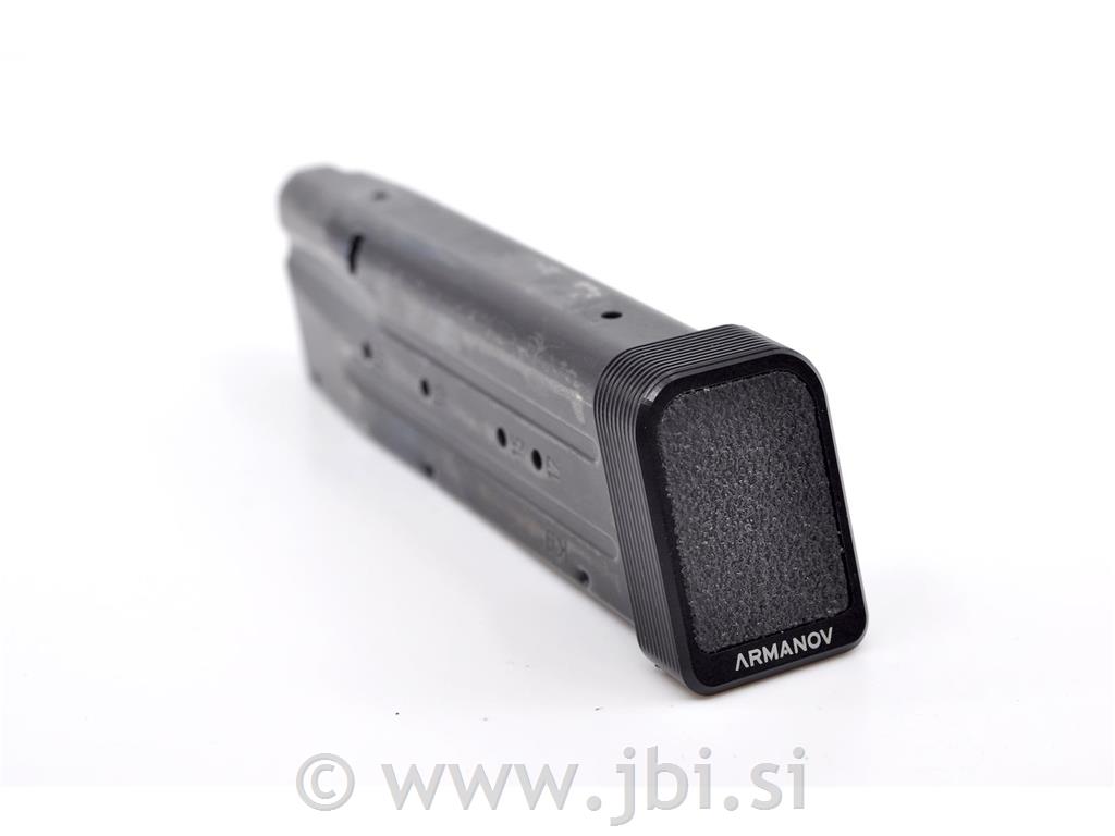 Magazine Base Pad Tan. RACE Black SF