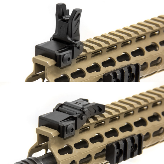 UTG Super Slim Sight, Front Flip-up