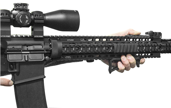 UTG® Ultra Slim Angled Foregrip, Picatinny, Matte Black