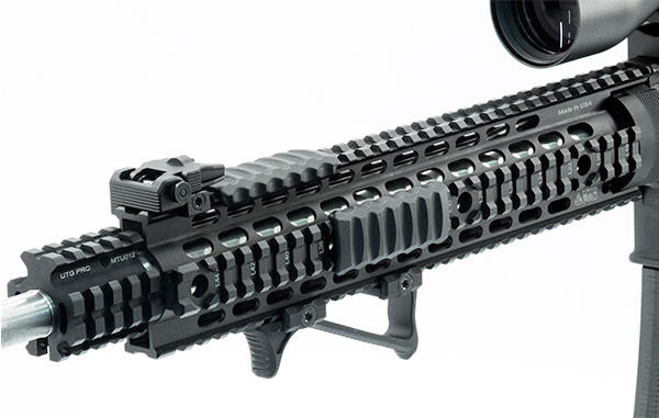 UTG® Ultra Slim Angled Foregrip, Picatinny, Matte Black