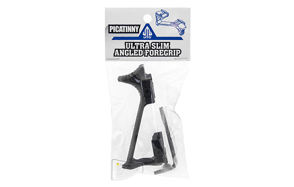 UTG® Ultra Slim Angled Foregrip, Picatinny, Matte Black
