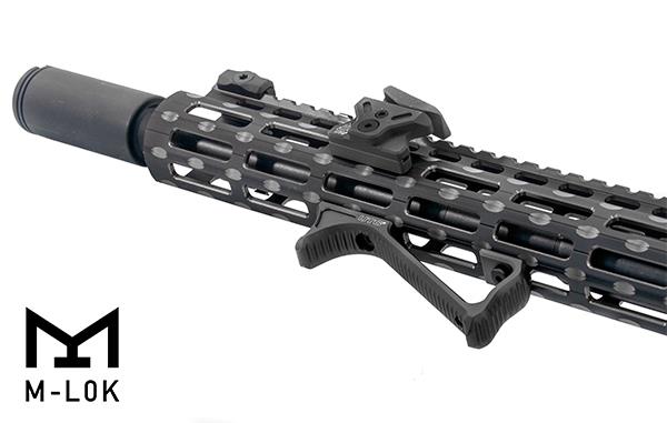 UTG® Ultra Slim Angled Foregrip, M-LOK®, Matte Black