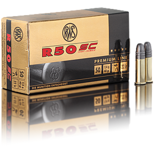 RWS .22 LR R50 2,6g/40gr 50/1 - JBI