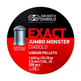 Diabole JSB Exact Jumbo Monster 5,5mm 1,645g/25,39gr 200/1
