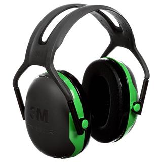 Glušniki 3M Peltor X1A črni/neon zeleni