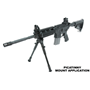 UTG® Shooter's QD Bipod, 8.7"-10.6" Center Height