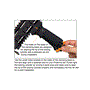 UTG® Ergonomic Ambidextrous Vertical Foregrip, Black